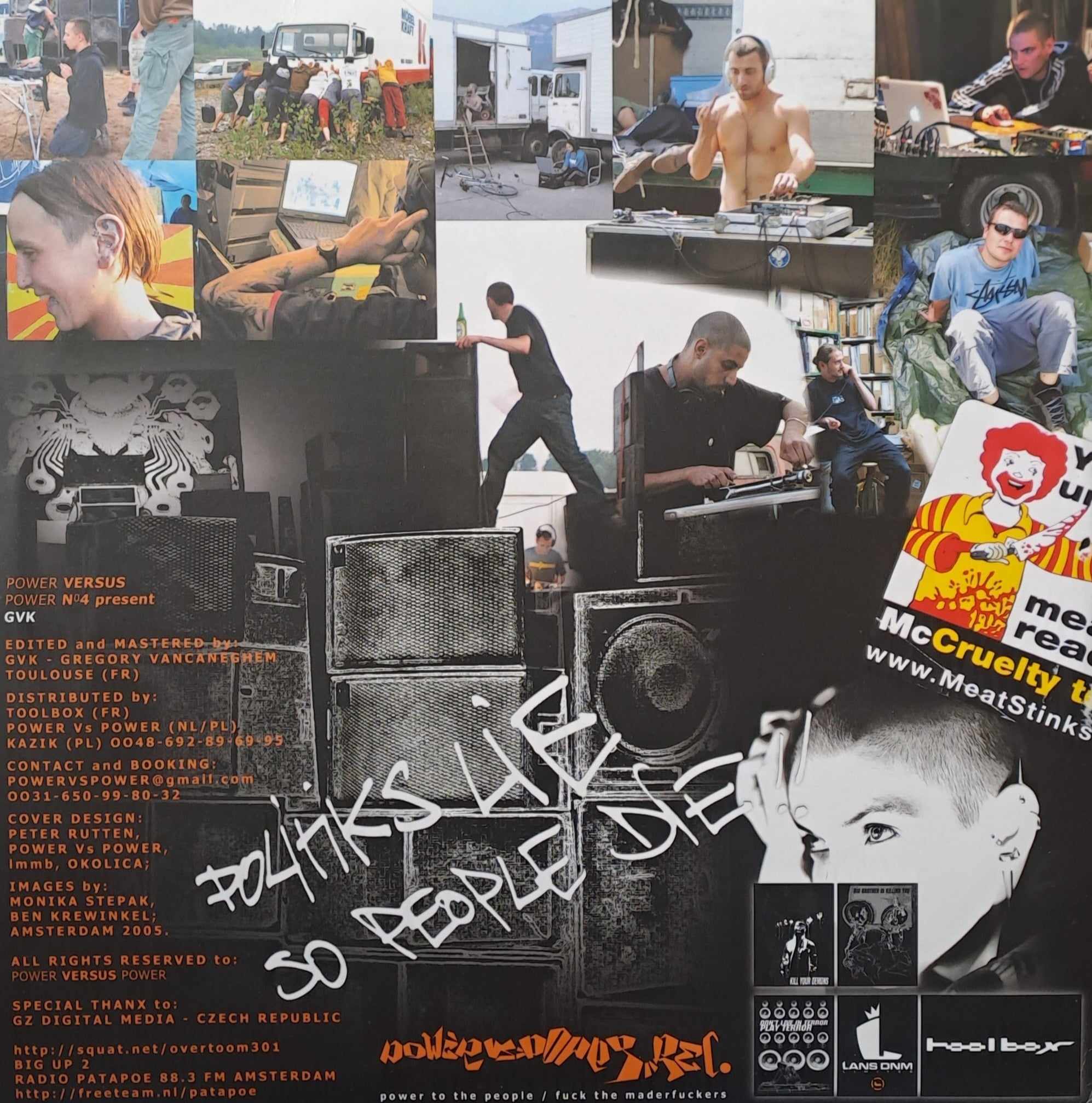 Power Versus Power 04 - vinyle breakcore